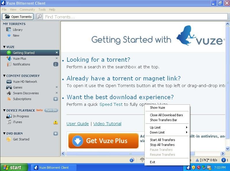 2. Run Windows Task Manager and terminate the following two processes to smoothly get rid of Vuze: - SearchSettings.exe - Application Updater.exe