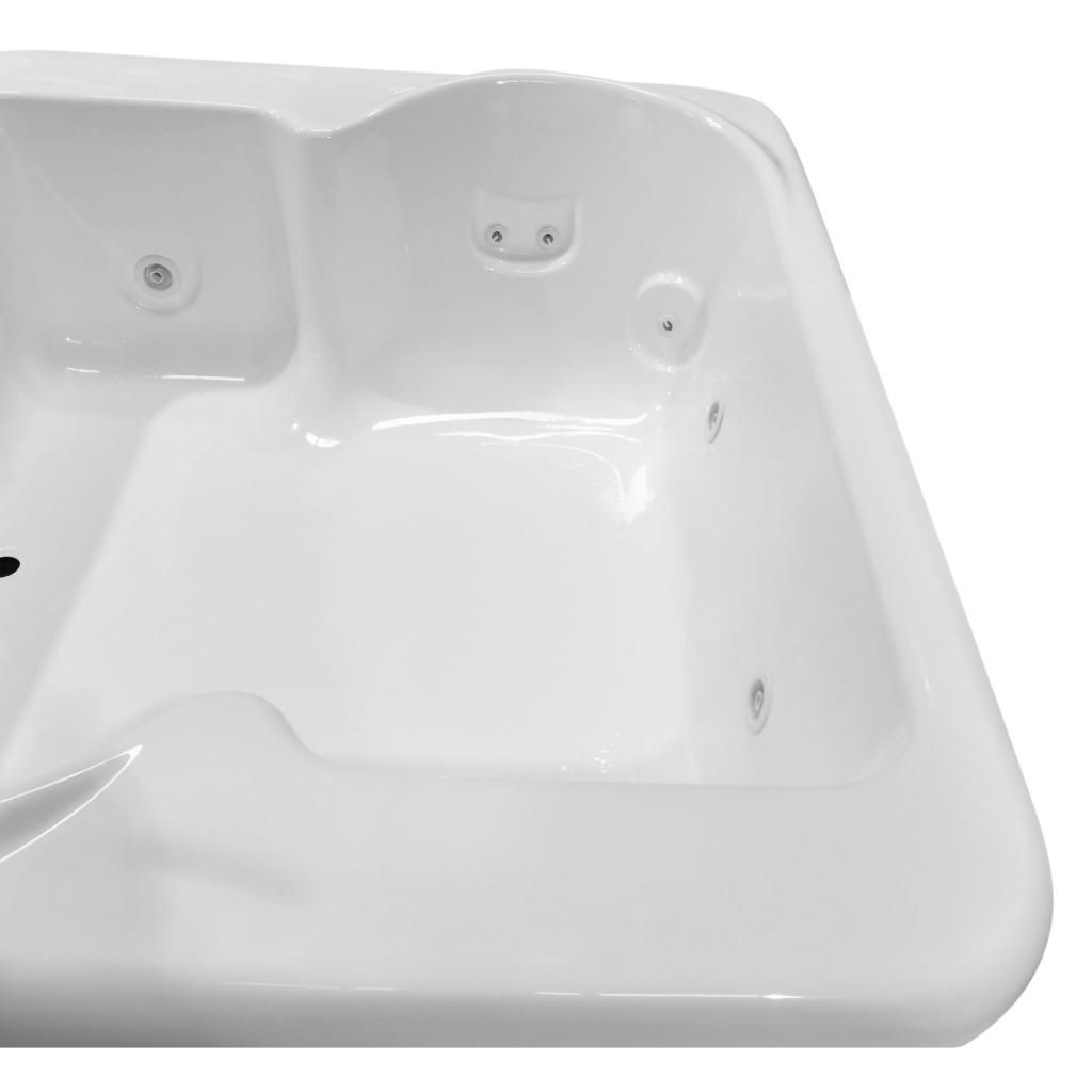 Carver Tubs BE7260 6 Foot Two Person Extra Large 12 White Jetted Whirlpool Tub eBay