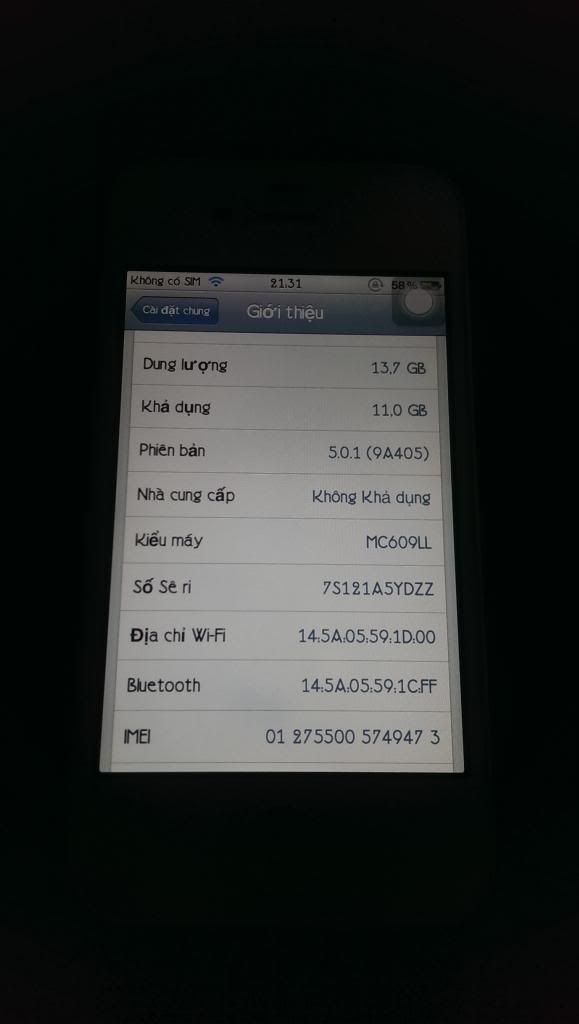 Cần bán 01 iphone 4 lock at&t 16gb - 3