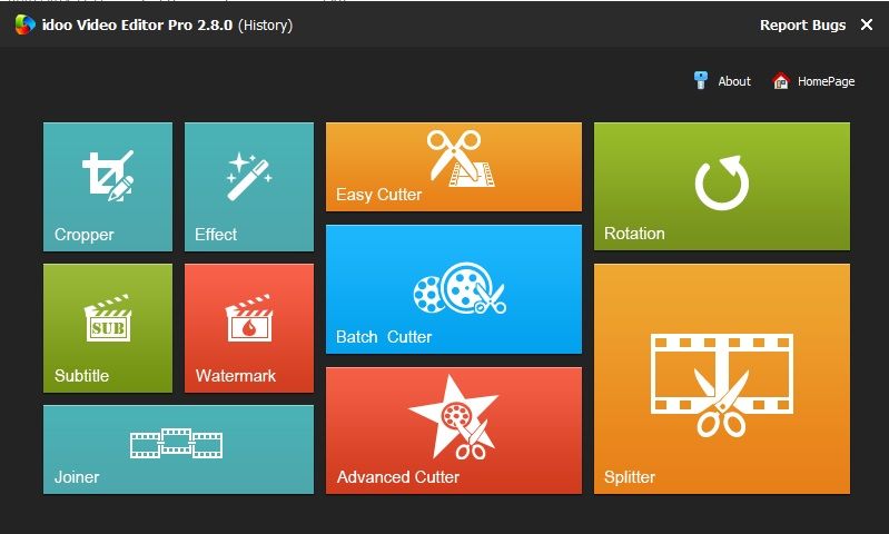 idoo Video Editor Pro 2.8.0 Full+Keygen
