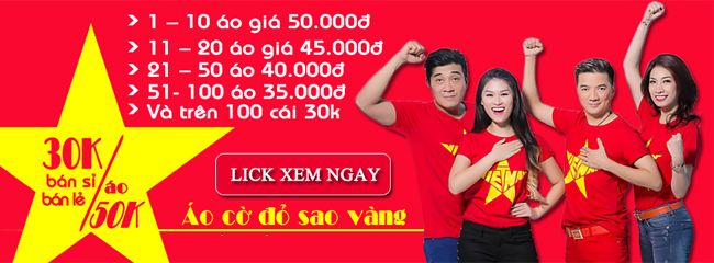 Áo thun cờ đỏ sao vàng