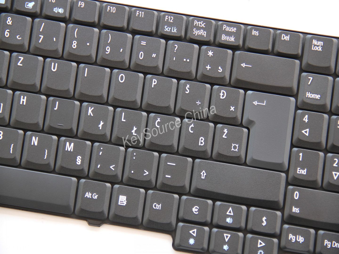 Croatian Serbian Macedonian Keyboard for Acer Aspire 6530G, eMachines