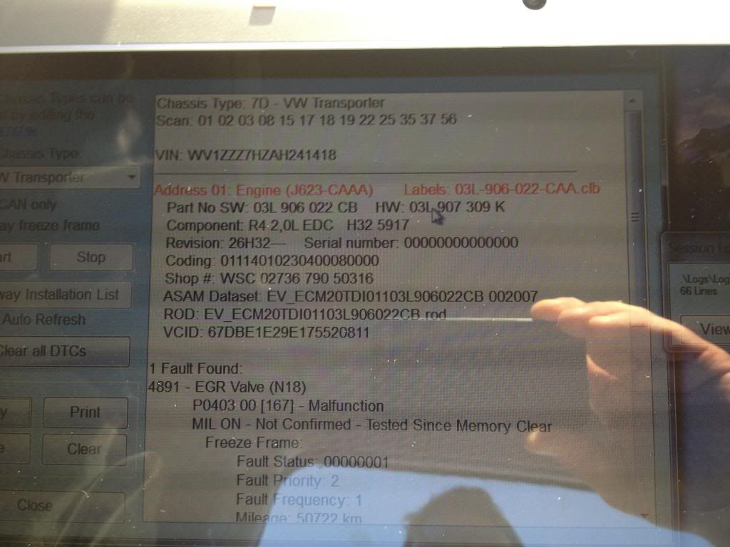 2010 T5 with glow plug light then engine light and limp mode VW T4