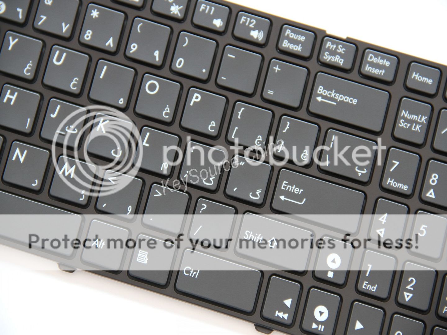 FS Backlit Iranian Persian Farsi Keyboard for Asus G60VX G72GX G73JH ...