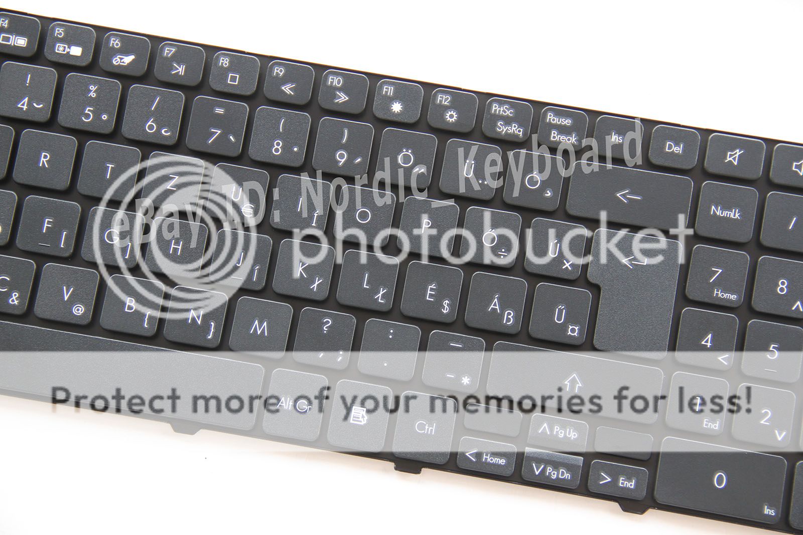 Billentyűzet Hungarian Keyboard for Packard Bell NEW90 NEW95 P5WS6 ...